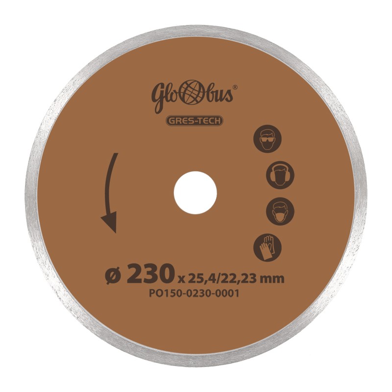Piła/ściernica GRES-TECH 230x22,23 do pilarek szybkoobrotowych  Wapienica (PO150-0230-0001)