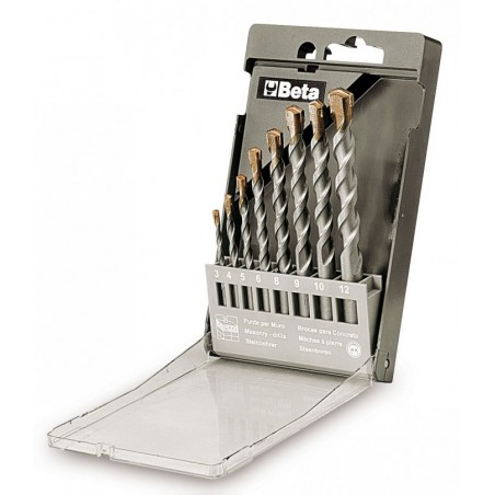 KOMPLET WIERTEŁ DO BETONU 3-12 MM 8 SZTUK  BETA (417/SP8)