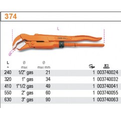 SZCZYPCE DO RUR 1 CAL 320 MM  BETA (374/320)