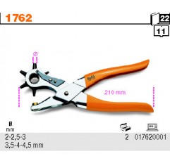 DZIURKACZ REWOLWEROWY FI 2-4,5 MM  BETA (1762)