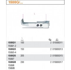 KOMPLET RAMION  BETA (2 SZTUKI) DO ŚCIĄGACZY 1500/5-6-7