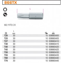 KOŃCÓWKA WKRĘTAKOWA TORX T40  BETA (866TX/40)
