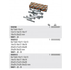 KOMPLET KLUCZY RUROWYCH 6-22 MM 8 SZTUK  BETA (930/S8)