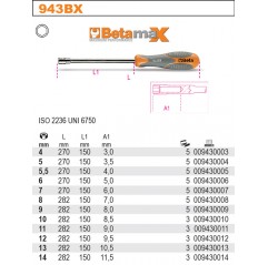 KLUCZ NASADOWY DŁUGI BETAMAX 10 MM  BETA (943BX/10)