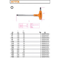 KLUCZ TRZPIENIOWY KĄTOWY PROFIL TORX T6  BETA (97TTX/06)