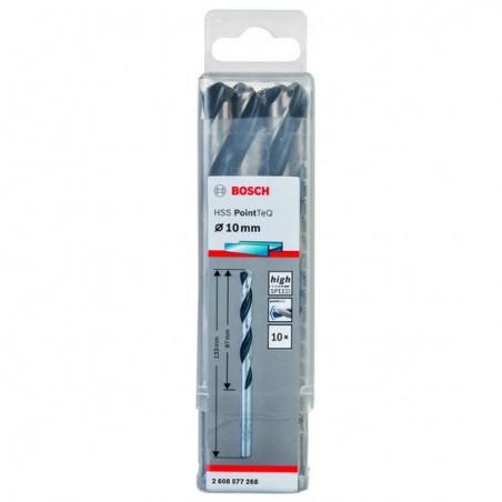 Wiertło do metalu NWKA fi 10,0 mm HSS PointTeQ 10 szt. Bosch (2608577268)