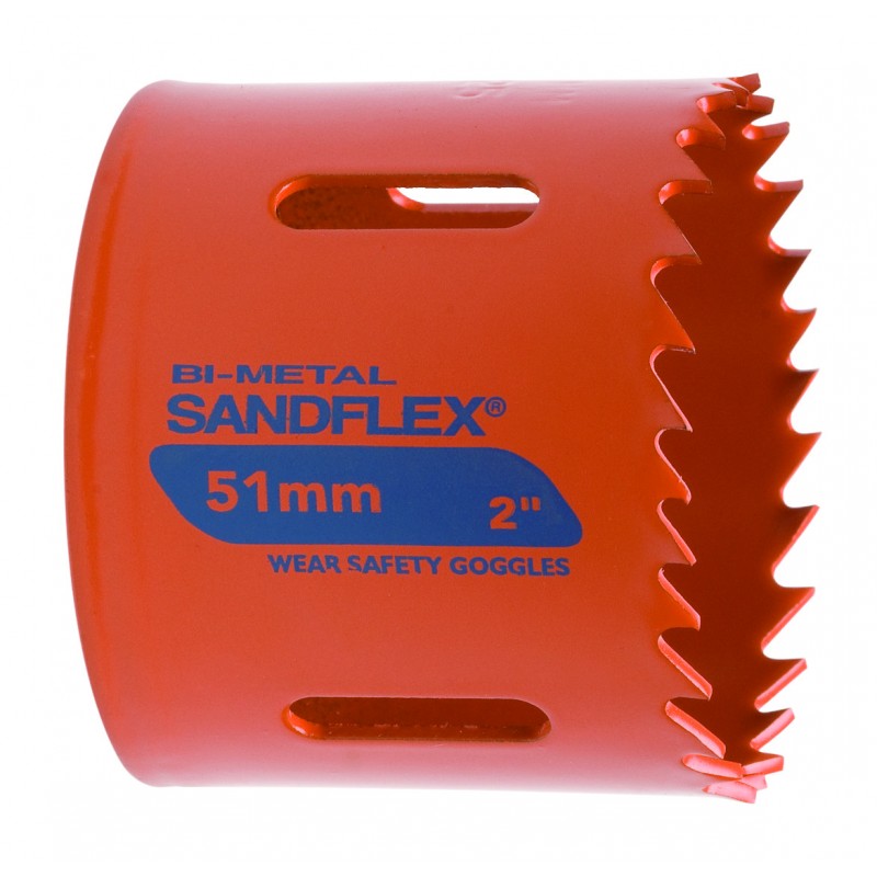 PIŁA OTWOROWA SANDFLEX® BIMETALICZNA, GŁĘBOKOŚĆ 38 MM, PODZIAŁKA  4/6 TPI, Ø111 MM BAHCO (3830-111-VIP)