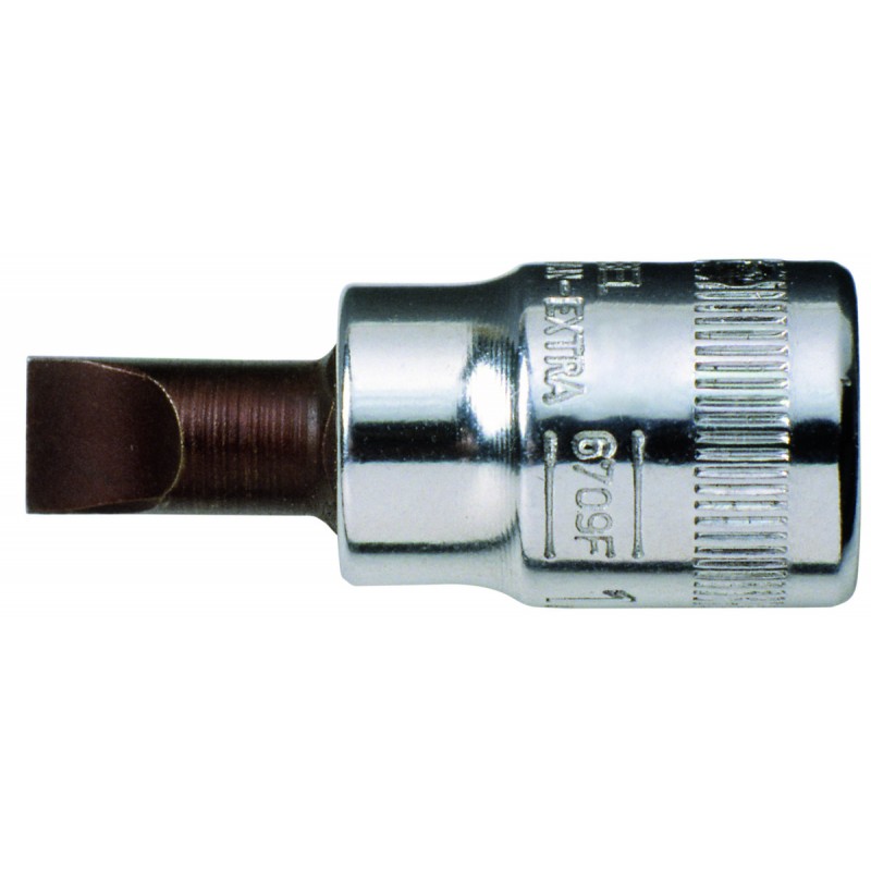 NASADKA 1/4" Z KOŃCÓWKĄ PROSTĄ 5.5 MM BAHCO (6709F-5.5)