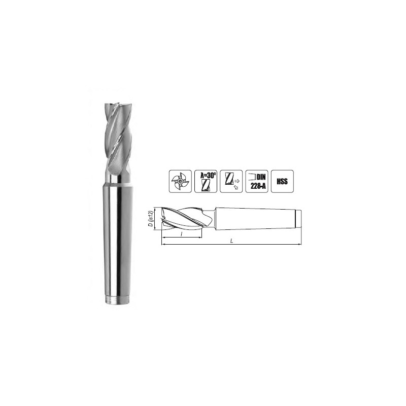 Frez trzpieniowy NFPC fi 35 mm 53/178 mm MK4 6 ostrzy DIN 845-BKN HSS FENES (0641-512-400-140) Frez trzpieniowy NFPC fi 35 mm 53/178 mm MK4 6 ostrzy DIN 845-BKN HSS FENES (0641-512-400-140)