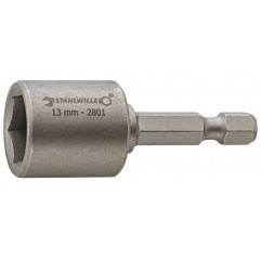 Nasadka 1/4" IMPACT 13 mm, z zewnętrznym 6-kątem z magnesem STAHLWILLE (28011013)