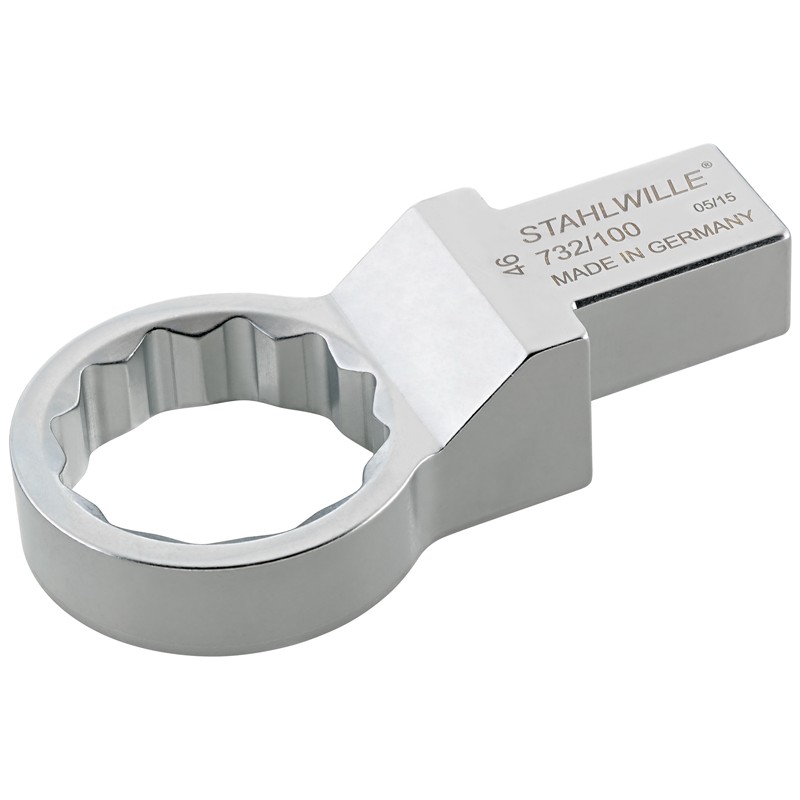 Końcówka oczkowa 22x28 mm 50 mm do kluczy dynamometrycznych STAHLWILLE (58221050)