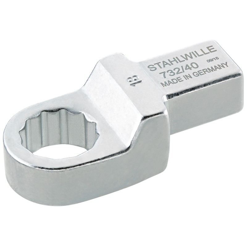 Końcówka oczkowa 14x18 mm 17 mm do kluczy dynamometrycznych STAHLWILLE (58224017)