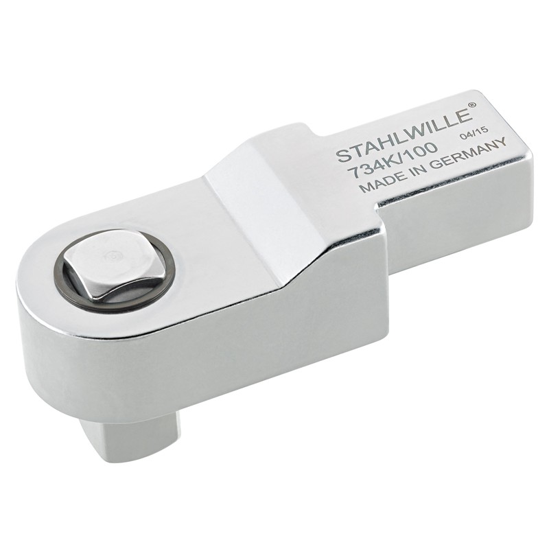 Końcówka wtykowa z czopem kwadratowym 1/4" uchwyt 9x12 mm do kalibracji kluczy STAHLWILLE (58243004)