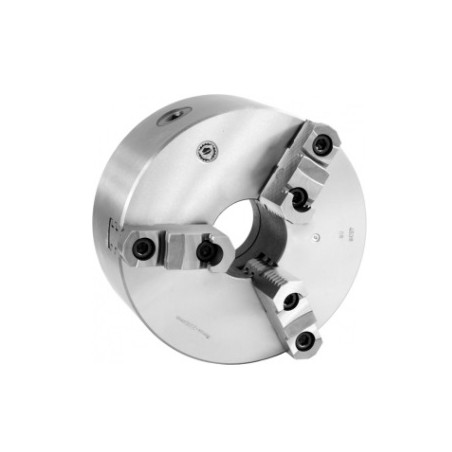 Uchwyt tokarski z mocowaniem ręcznym typ 3203-250 samocentrujący spiralny dwuprowadnicowy 3-szczękowy BISON BIAL (35320303010