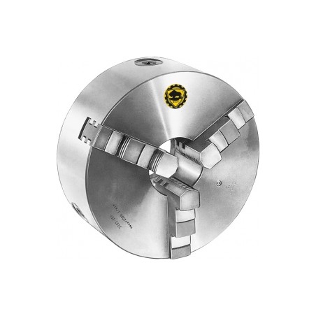 Uchwyt tokarski z mocowaniem ręcznym typ 3202-250 samocentrujący spiralny dwuprowadnicowy 3-szczękowy BISON BIAL (35320203030