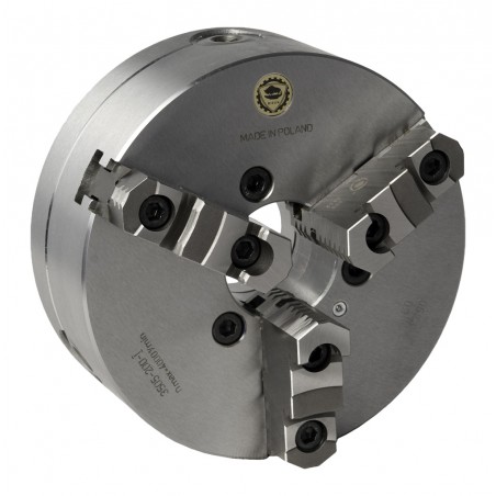 Uchwyt tokarski z mocowaniem ręcznym typ 3505-400-P samocentrujący spiralny 3-szczękowy BISON BIAL (353505080600)