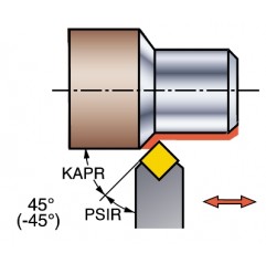 Narzędzie tokarskie z chwytem tradycyjnym CSDNN3225P12-4, T-Max® Sandvik (CSDNN3225P12-4)