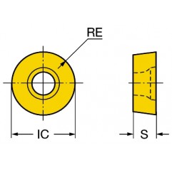 Płytka frezarska RCKT1204M0-MM2030 Sandvik (RCKT1204M0-MM2030)