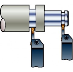 Płytka do toczenia rowków N123K2-0600-0004-GM1125, CoroCut® 1-2 Sandvik (N123K2-0600-0004-GM1125)