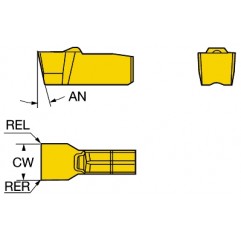 Płytka do rowków N151.3-200-20-4G1125, T-Max® Q-Cut Sandvik (N151.3-200-20-4G1125)