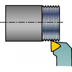 Oprawka z chwytem tradycyjnym do toczenia gwintów 266LFG-2525-22, CoroThread® 266 Sandvik (266LFG-2525-22)