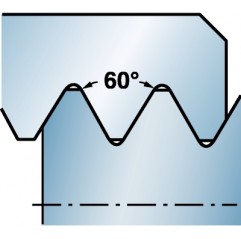 Płytka do toczenia gwintów 266RL-16VM01A001M1125, CoroThread® 266 Sandvik (266RL-16VM01A001M1125)