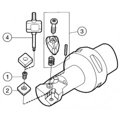 Narzędzie tokarskie C6-DCLNL-17100-12, T-Max® P Sandvik (C6-DCLNL-17100-12)