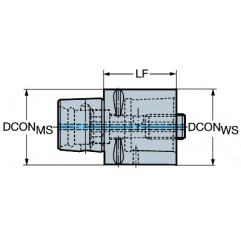 Przedłużka C6-391.01-63060, Coromant Capto® Sandvik (C6-391.01-63060)