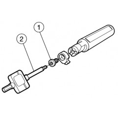 Adapter z chwytu cylindrycznego na złącze MB-E16-64-09R, CoroCut® MB Sandvik (MB-E16-64-09R)