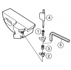 Suwak do 391.68F-3-04716TC11B,  Duobore™  Sandvik (391.68F-3-04716TC11B)