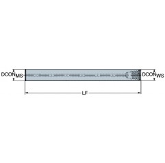 Adapter z chwytu cylindrycznego na złącze EH20-A19.7-SH-160, Coromant EH Sandvik (EH20-A19.7-SH-160)