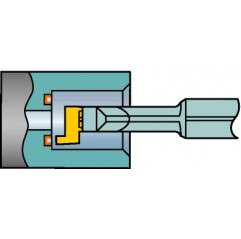 Węglikowa głowica do rowków czołowych MB-09FA300-02-14R1025, CoroCut® MB Sandvik (MB-09FA300-02-14R1025)