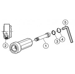 Adapter z chwytu cylindrycznego ze spłaszczeniami na złącze Coromant Capto® C4-NC3000-10020-40 Sandvik (C4-NC3000-10020-40)