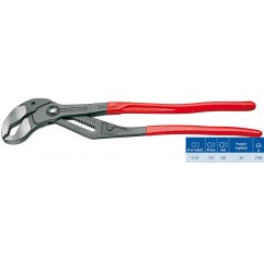 Szczypce do rur Cobra XXL 560 mm 61 HRC 20 pozycji regulacji KNIPEX  (87 01 560)