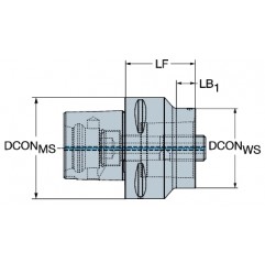 Redukcja C6-391.02-40040, Coromant Capto® Sandvik (C6-391.02-40040)