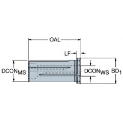 Tuleja cylindryczna z pozycjonowaniem Easy-Fix EF-25-16 Sandvik (EF-25-16)