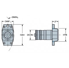 Uchwyt hydrauliczny C5-NC5010-00035 Sandvik (C5-NC5010-00035)