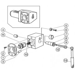 Adapter ze złącza VDI na złącze Coromant Capto® C5-LC2040-53030M Sandvik (C5-LC2040-53030M)