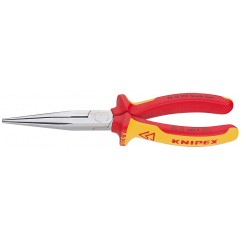 Szczypce tnące półokrągłe wydłużone 200 mm 1000V chromowane KNIPEX  (26 16 200)