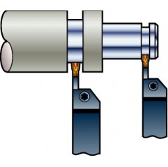 Płytka do toczenia rowków N123M1-1000-0008-GM1125, CoroCut® 1-2 Sandvik (N123M1-1000-0008-GM1125)