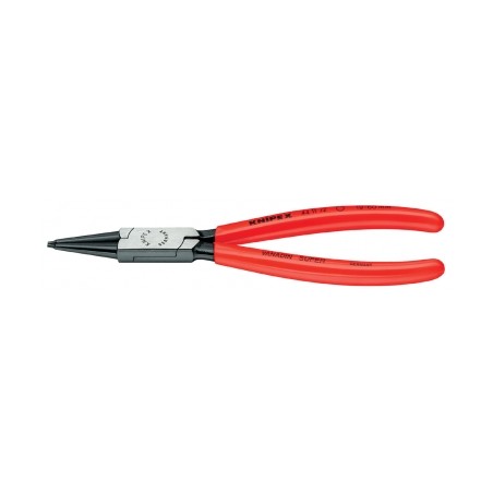 Szczypce do pierścieni osadczych 180 mm do otworów fi 19-60 mm proste fosforanowane KNIPEX  (44 11 J2)