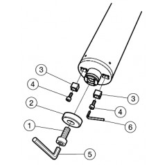 Adapter ze złącza Coromant Capto® na złącze trzpieniowe z tłumieniem drgań C5-Q22D-048-220 Sandvik (C5-Q22D-048-220)