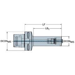 Redukcja C8-391.02-63080B, Coromant Capto® Sandvik (C8-391.02-63080B)