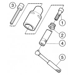 Przedłużka C5-391.01-50150, Coromant Capto® Sandvik (C5-391.01-50150)