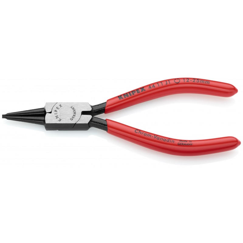 Szczypce do pierścieni osadczych sprężynujących fosforanowane, czarne 140 mm KNIPEX (44 11 J1) Szczypce do pierścieni osadczych sprężynujących fosforanowane, czarne 140 mm KNIPEX (44 11 J1)