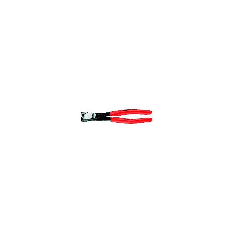 Szczypce tnące czołowe o zwiększonym przełożeniu fosforanowane, czarne 160 mm KNIPEX (67 01 160) Szczypce tnące czołowe o zwiększonym przełożeniu fosforanowane, czarne 160 mm KNIPEX (67 01 160)
