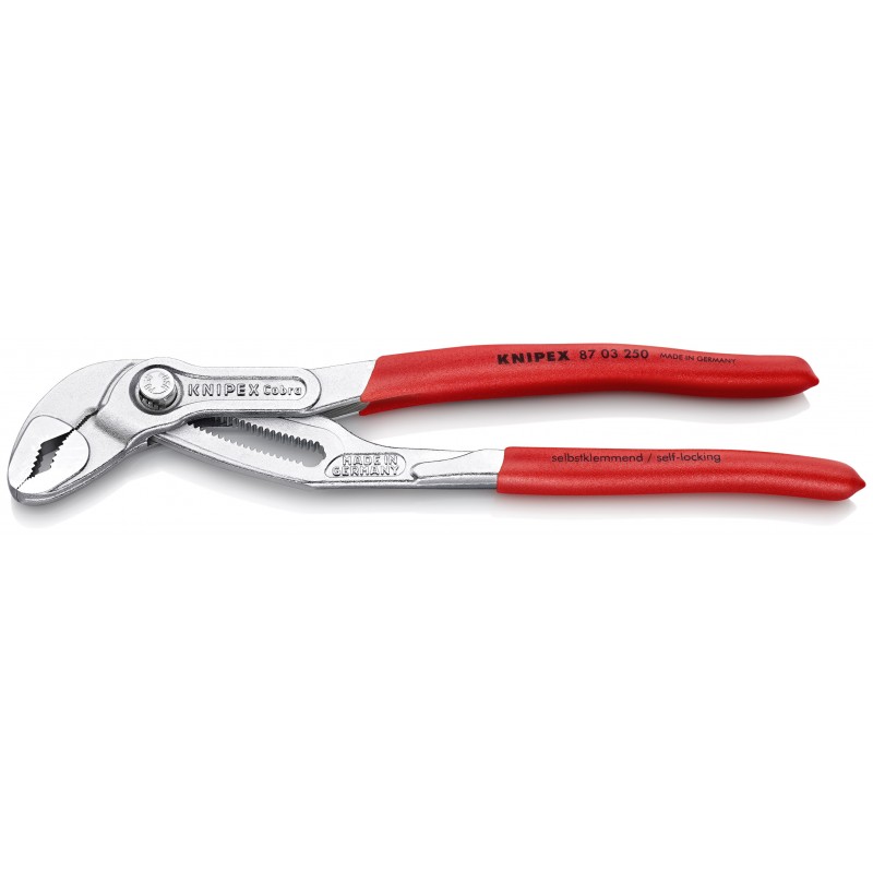 Szczypce do rur Cobra 250 mm chromowane KNIPEX (87 03 250)
