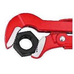 Klucz do rur typ S malowane proszkowo, czerwone 420 mm KNIPEX (83 30 015)