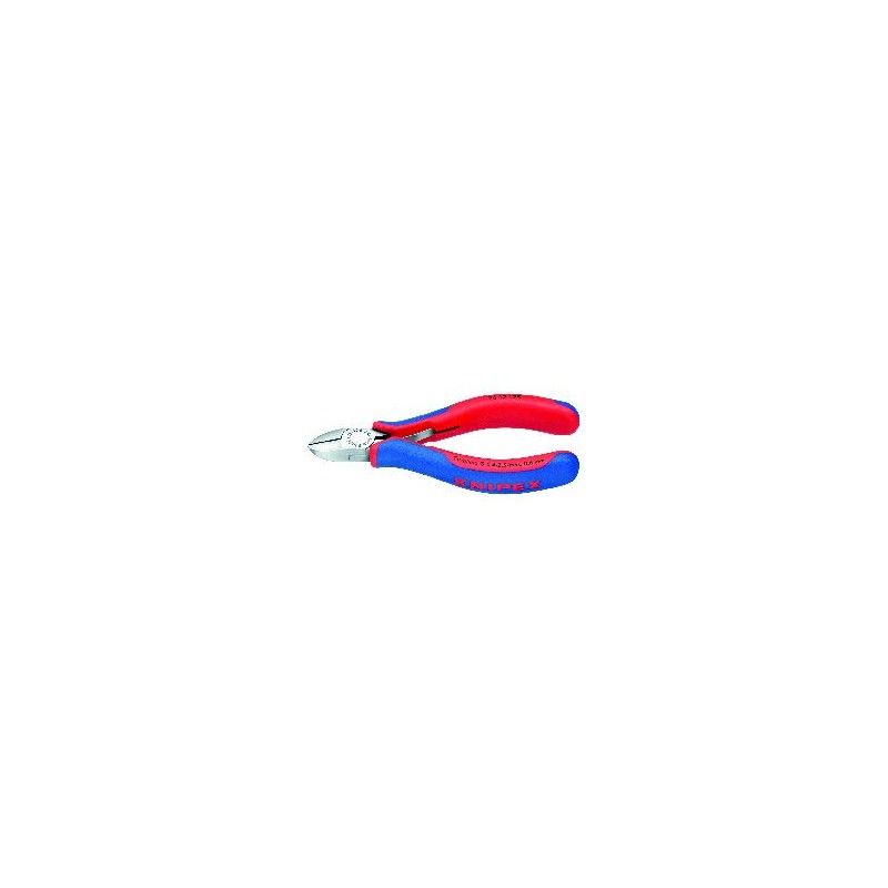 Szczypce tnące boczne fosforanowane, czarne 125 mm KNIPEX (76 12 125) Szczypce tnące boczne fosforanowane, czarne 125 mm KNIPEX (76 12 125)