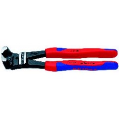 Szczypce tnące czołowe fosforanowane, czarne 200 mm KNIPEX (61 02 200)